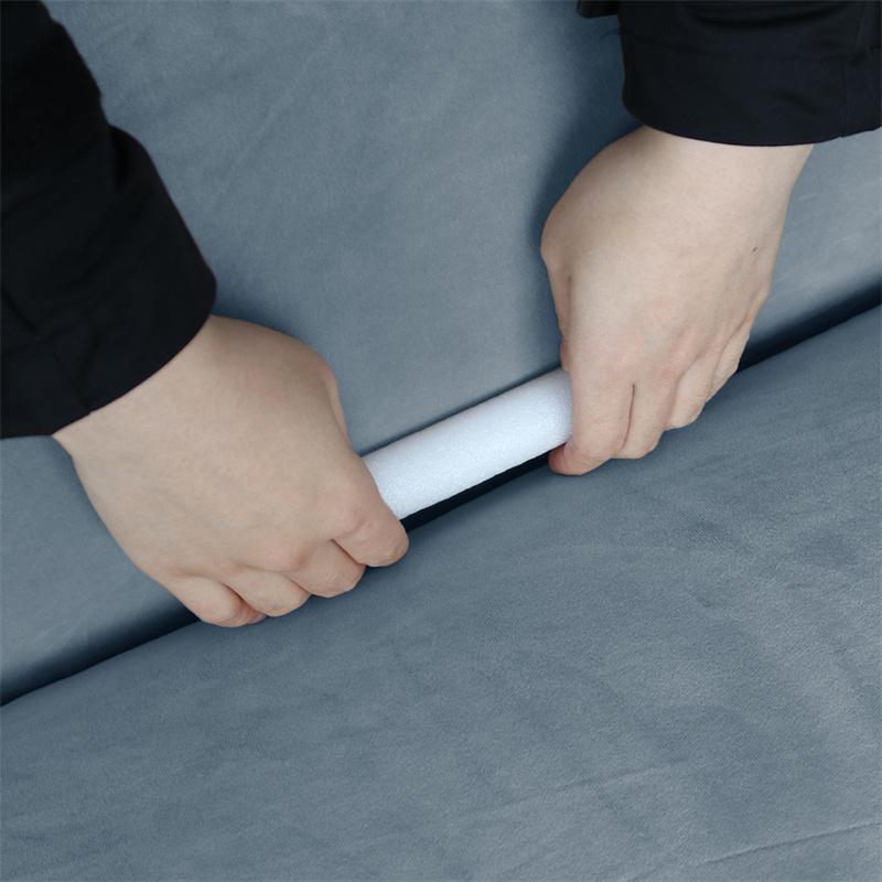 Weiche Samt Halbkreis Sesselbezüge Stretch Esszimmerstuhlbezug Einfarbig Funda Silla Oficina Sitzbezüge Küche Hochzeit