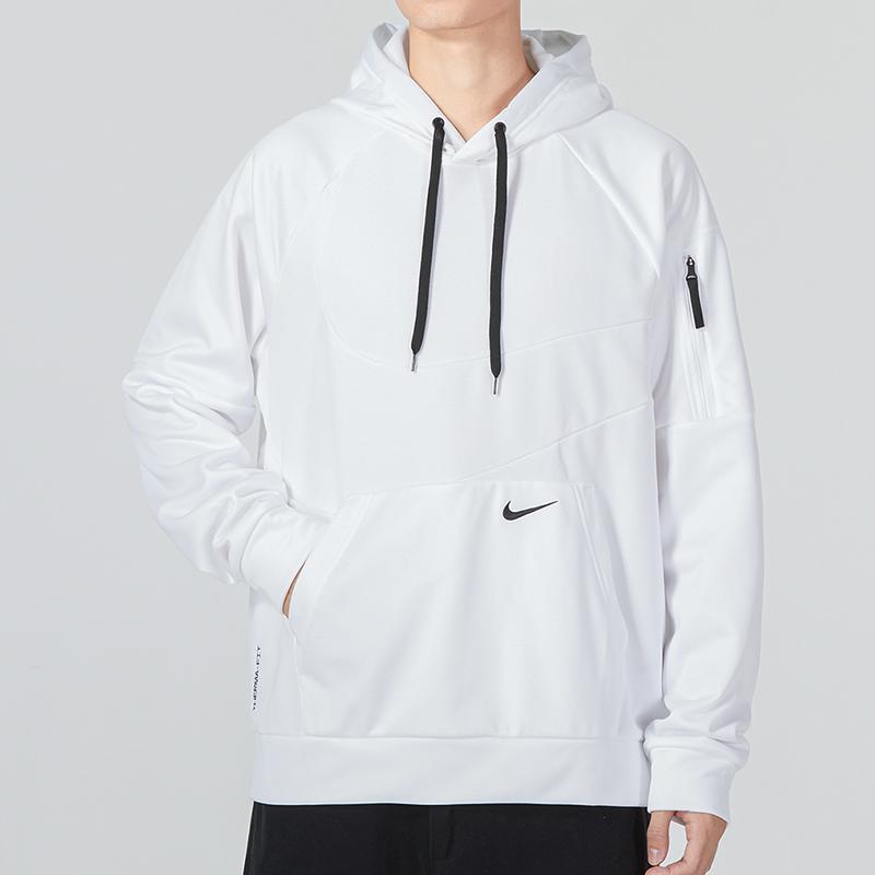 Nike Sportswear Swoosh Hoodie Men Tops White DQ5402-100