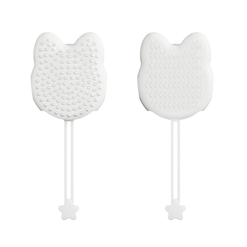 Pet Bathing Brush Silicone Massager Gloves Dog Soft Bathroom Washing Gloves Hair Deshedding Brush Pet Cleaning Grooming Supplies