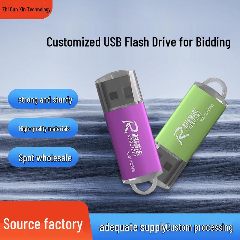 Kecore Zhi K201 Benutzerdefinierter USB-Stick mit Logo - 8 GB, 16 GB, 32 GB Optionen