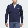 Adidas Ultimate365 Tour Pullover Sweatshirt Color Block Golf Sports Casual Long Sleeve Jacket Men Jackets Dark-Blue IN6489