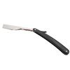 Barber   Straight   Hair Clipper Salon Folding Blade   with Blade Black