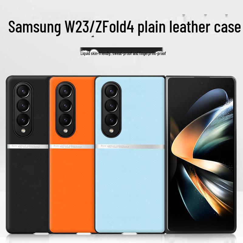 Samsung ZFold4 Liquid Leather Schutzhülle: Sturz- und schmutzabweisend