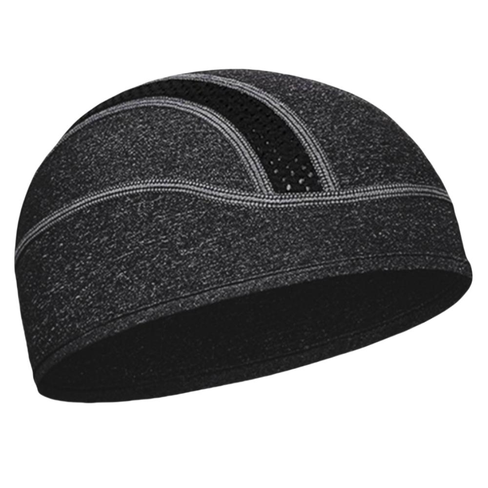 Summer Under Helmet Liner Bicycle Hat Mesh Skull Beanie Cap Headdress Headscarf Hiking Baseball Riding Beanie Men Women Hats