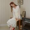 Deondeulob Dd_Ruffle Sailor Collar Lace Dress_Ivory