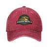 Jurassic World Rebirth Movie Logo Baseball Cap Sun  Running Hippie SunProof Washed Trucker Hat FeUnisex Unisex Baseball Caps