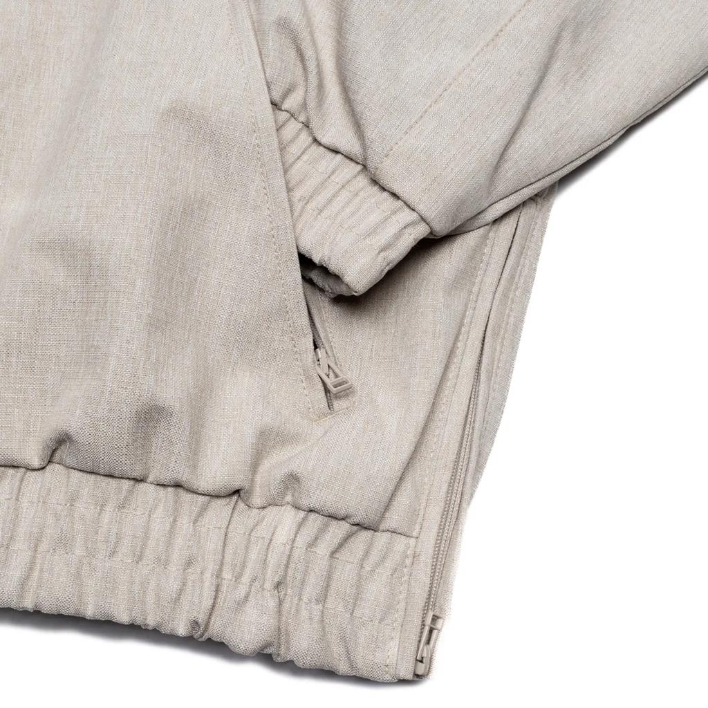 adidas Originals FW24 Pullover Logo Half-Zip High Neck Jacket Men Jackets Khaki BK0534
