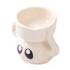 Unique Small Cartoon Briquette Candle Holder Ceramics Tealight Candle Stand for Home Decors Living Room or Bedroom