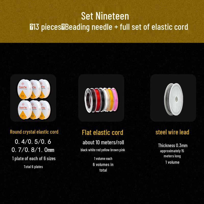 Beading Bracelet Tool Kit: Needle & Accessories for DIY Handmade Jewelry