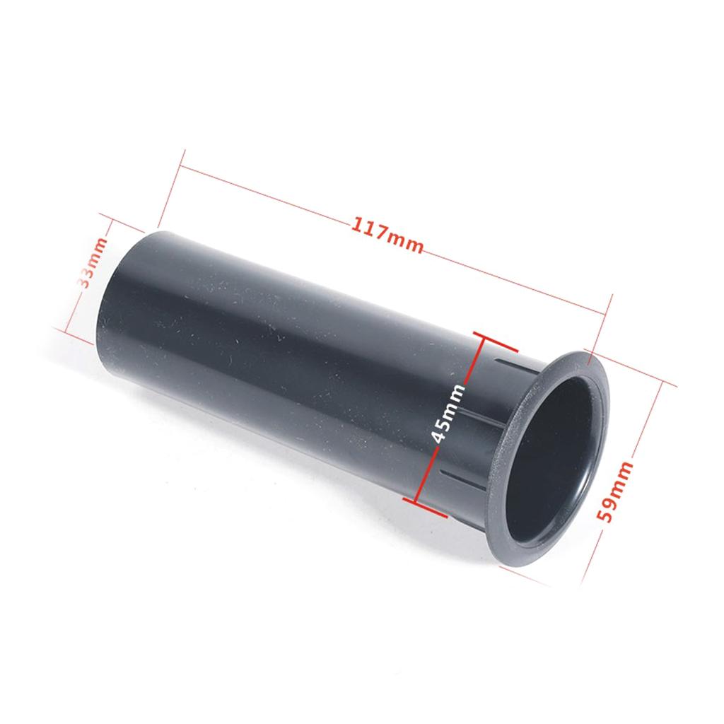 Speaker Inverters Tube,Open Hole Subwoofer R Inverters Tube for 2-15 Inches R