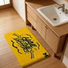 Sport M-MichiganS W-WolverineS Team Floor Mat Rectangle Anti-slip Home Soft Badmat Front Door Indoor Outdoor Mat Hotel Decor Mat