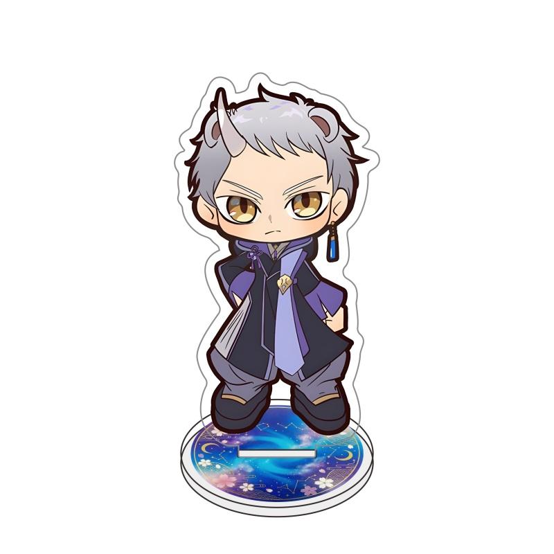 

Anime Movie Cosmic Princess Kaguya 10CM Acrylic Stand Keychain Pendant Car Key Chain Desk Decor Otaku Fans Collectible Gift 10 cm