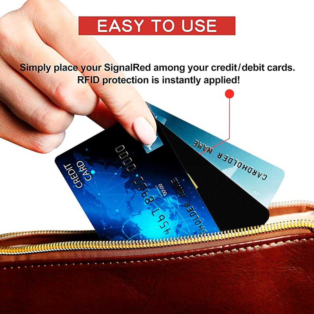 RFID Blocking Card, Safecard NFC Debit Credit Card Passport Protector