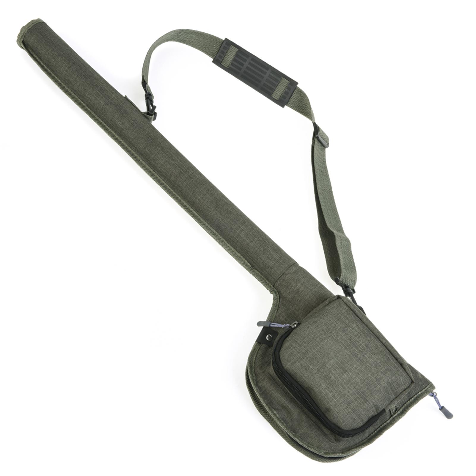 

Canvas Fishing Rod Bag Portable Fishing Rod Reel Storage Tubes Cases Fishing Rod Fly Fishing Bag Fly Fishing Bag
