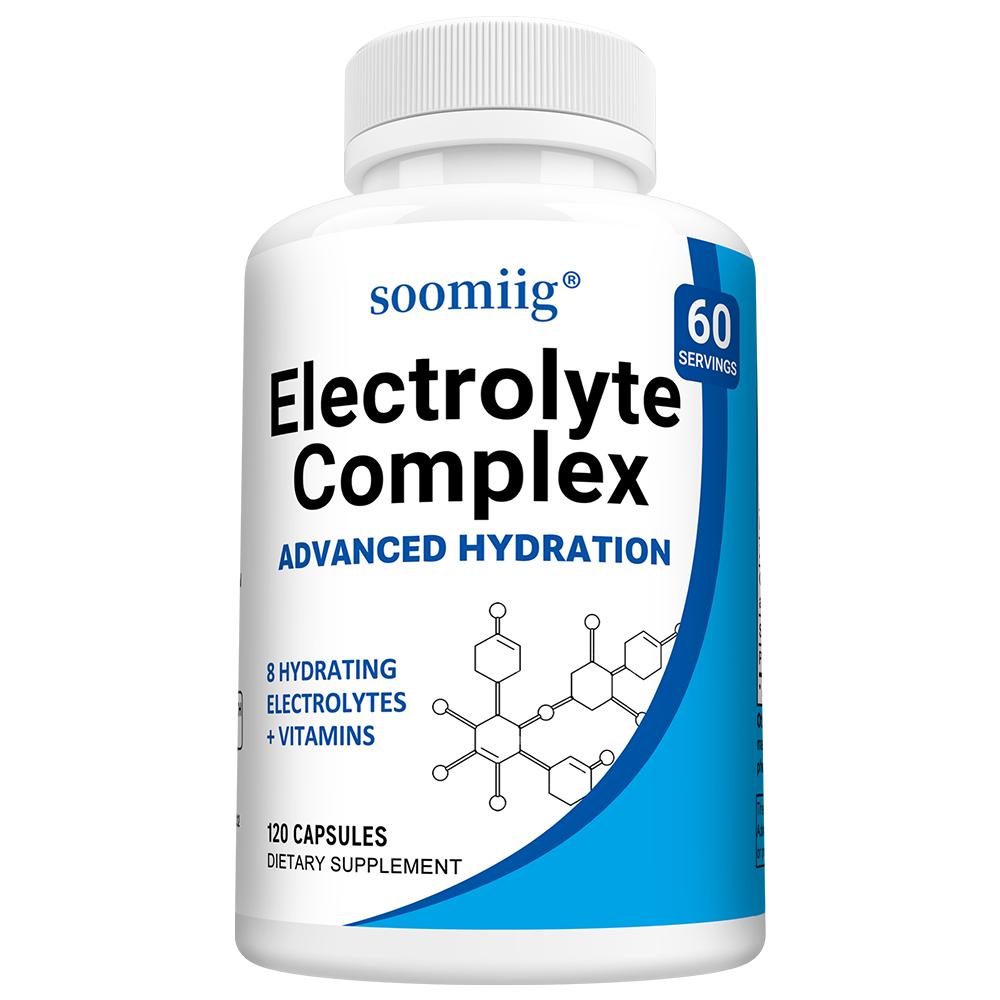 

Electrolyte Complex (Advanced Hydration) Supplements Chloride Sodium 120 Capsules 120 Capsules