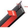 5M/16.5Ft Universal Self Adhesive Auto Rubber Weather Draft Seal Strip, Car Windshield Edge Moulding Sealing Strip Soundproof T-Type Rubber Edge