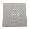 BGA Reballing Stencil Template Stainless Steel Portable High Temperature Resistant Reballing Rework