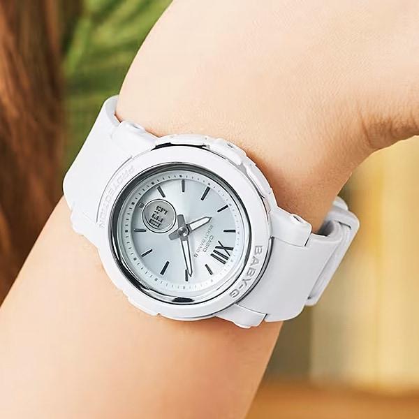 CASIO Women's Baby-G BGA-2900-7AJF [BABY-G BGA-2900 SERIES Women's Rubber Band] Round Watch White
