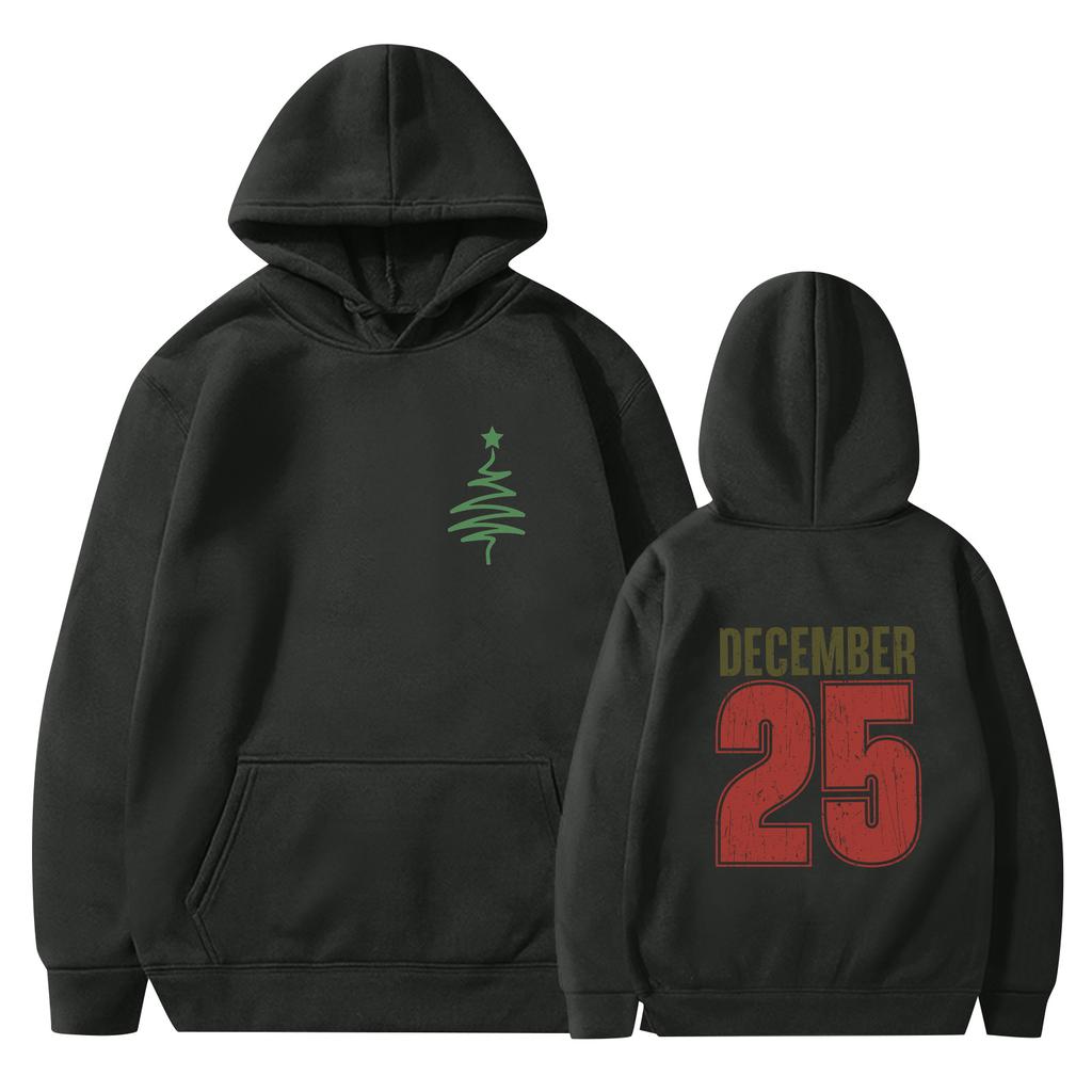 Women's Christmas  Hoodie Funny Cute Christmas Holiday Sweatshirt Pullover