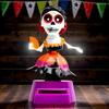Skull Bobblehead Dashboard Bobbing Heads Dashboard Skull Ornament Auto Dash Skeleton Doll Exquisite Desktop Fun Figurines For