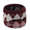 Thick Knit Fleece-Lined Snood: Winter Neck Warmer for Outdoor Cycling