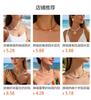 Bohemian Pink Oil Drop Flower Pendant Necklace, Versatile Y Necklace Fashion Versatile Dopamine Collarbone Chain