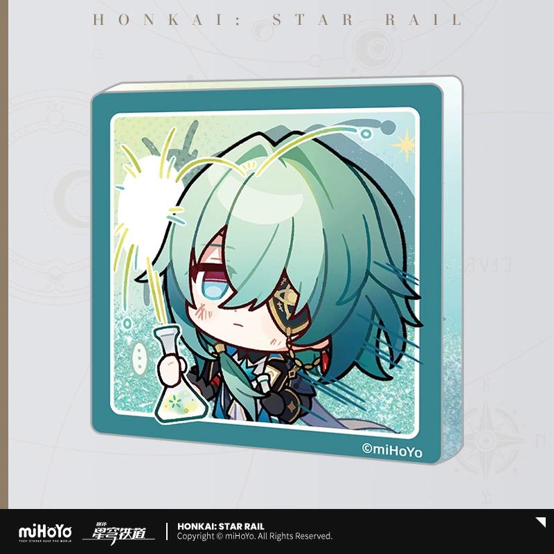 Sunsyea Honkai Star Rail Official Merch miHoYo Original Authentic PMZLG Series Keychain Badge Phainon
