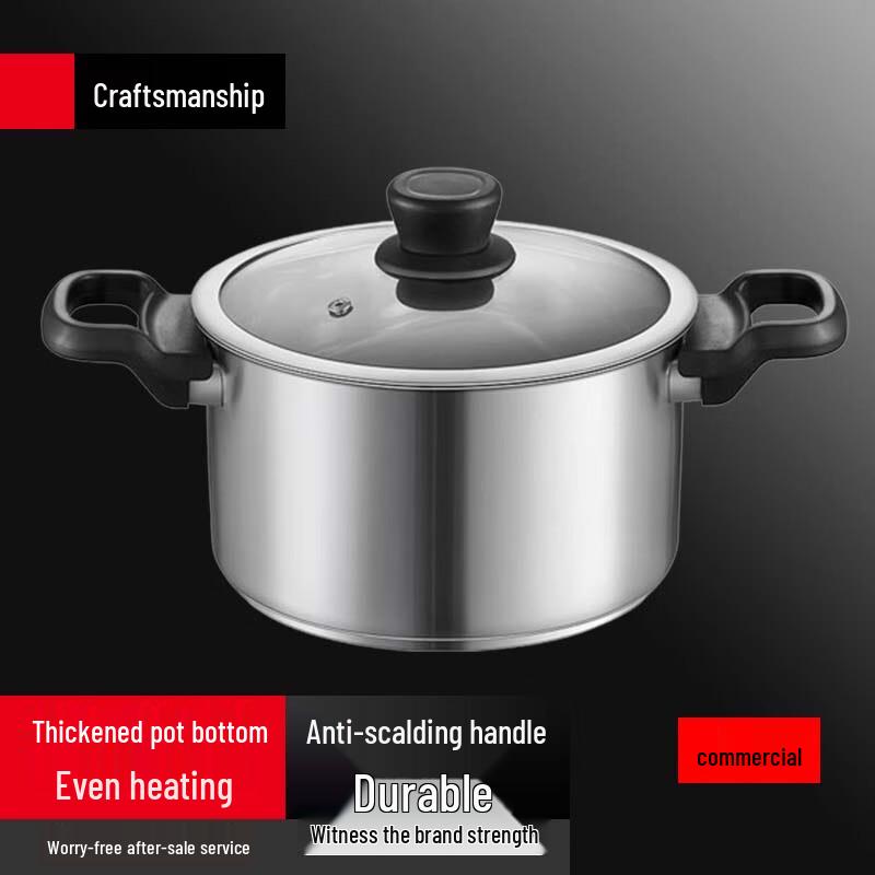 Sule 304 Stainless Steel Induction Stockpot