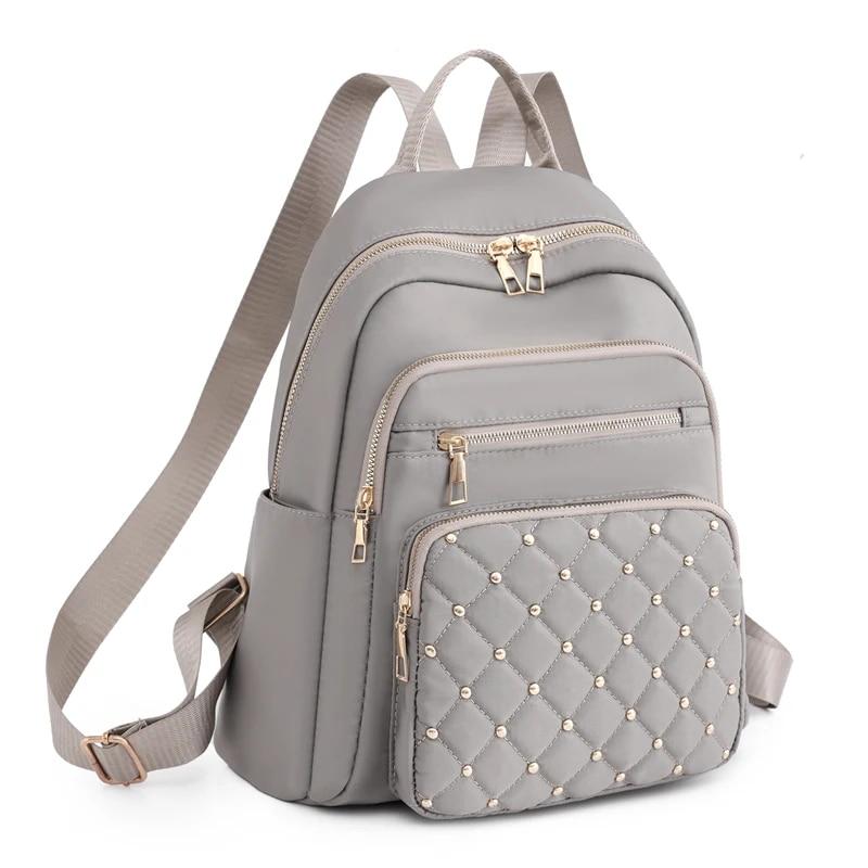 Mode Bagpack Frauen Hohe Qualität Nylon Rucksäcke Weibliche Große Reise Rucksack Große Schule Taschen für Teenager Mädchen Schulter Tasche