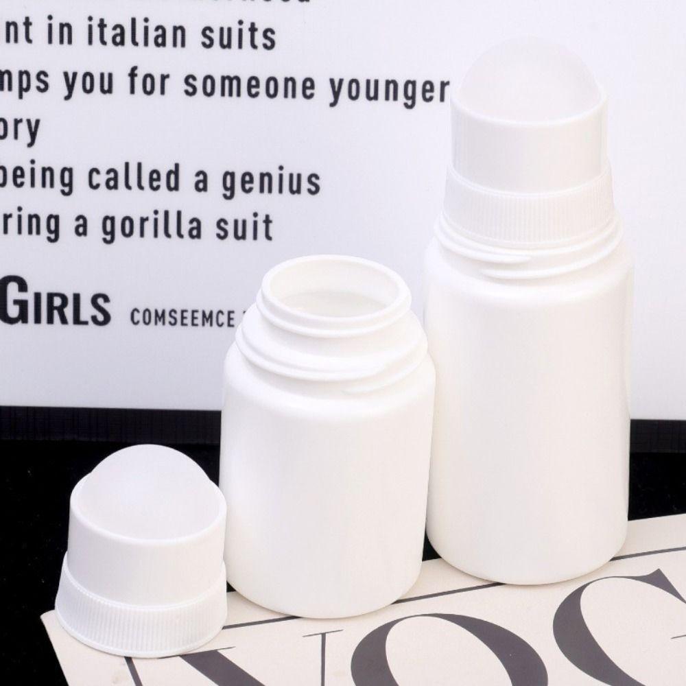 10Pcs Refillable Empty Roller Bottles Reusable Containers Cosmetic Dispensing Bottles Durable Leakproof Plastic Roll Bottles