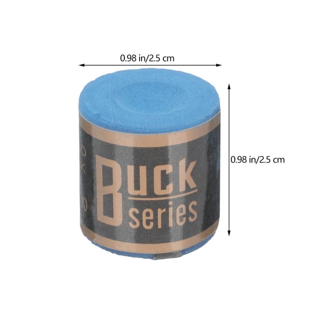 2Pcs Powder Cylindrical Snooker Billiard Powder Wear-resistant Billiard Chalk  Pool Supplies