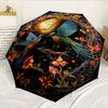 Hummingbirds And Roses Garden 8-Frame for Travel, Camping, Casual Lightweight Portable Umbrella, Essential for Every Family Holidays Birthday Gift