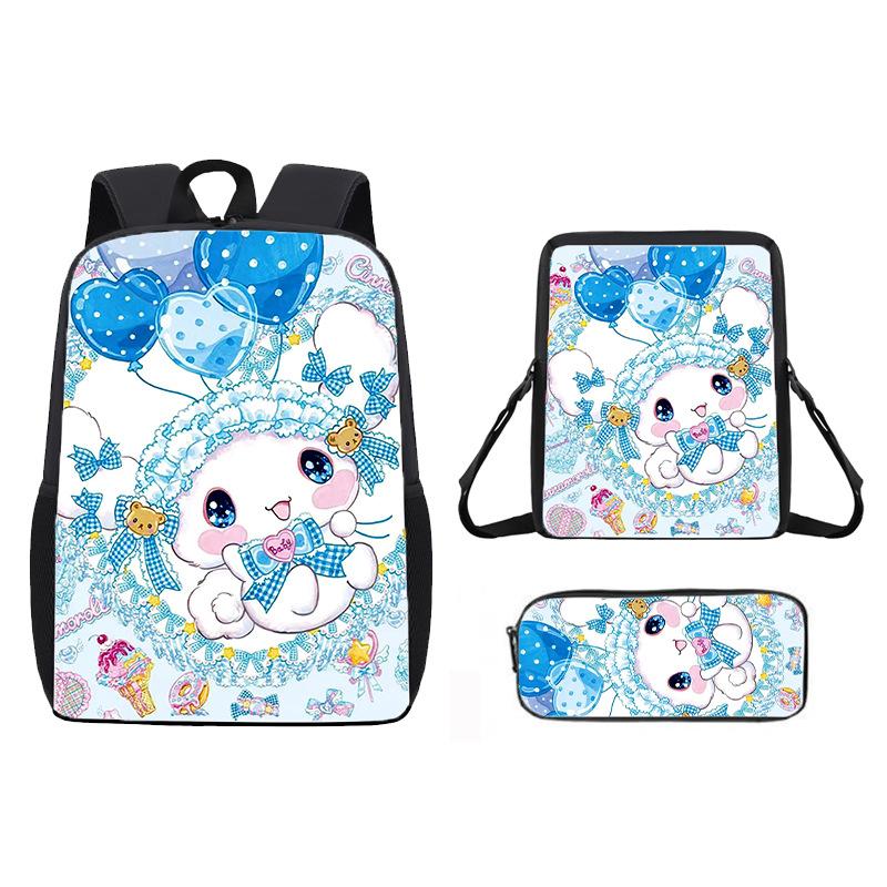 Big-Eared Dog Yugui Dog Cinnamoroll Student Schoolbag Cartoon Print Children'S Backpack