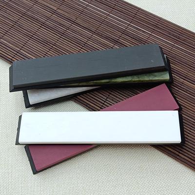 Agate Fixed Angle Whetstone: Oilstone Strip Sharpener for Polishing and Sharpening