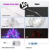 Fairy Lights Battery Operated Color Changing String Light with Remote, 16.4FT 1-Pack Twinkle LED Lights USB Plug or Battery Powered, Outdoor
