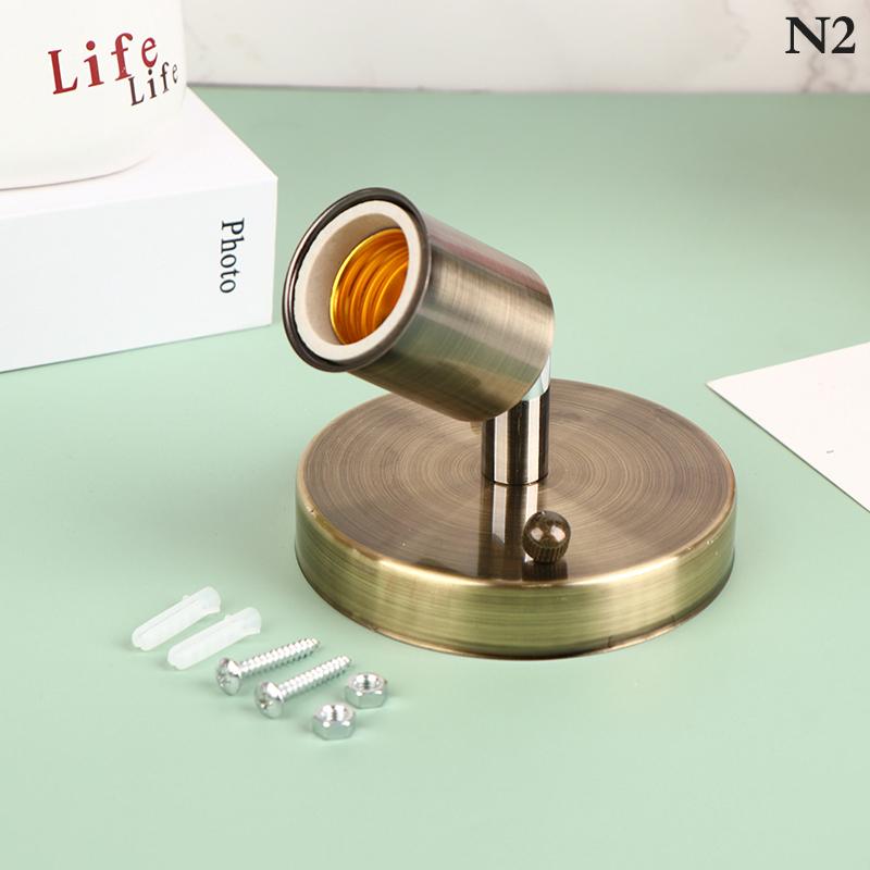 

E27 Универсальный патрон лампы с керамической головкой и поворотным патроном на 180 градусов