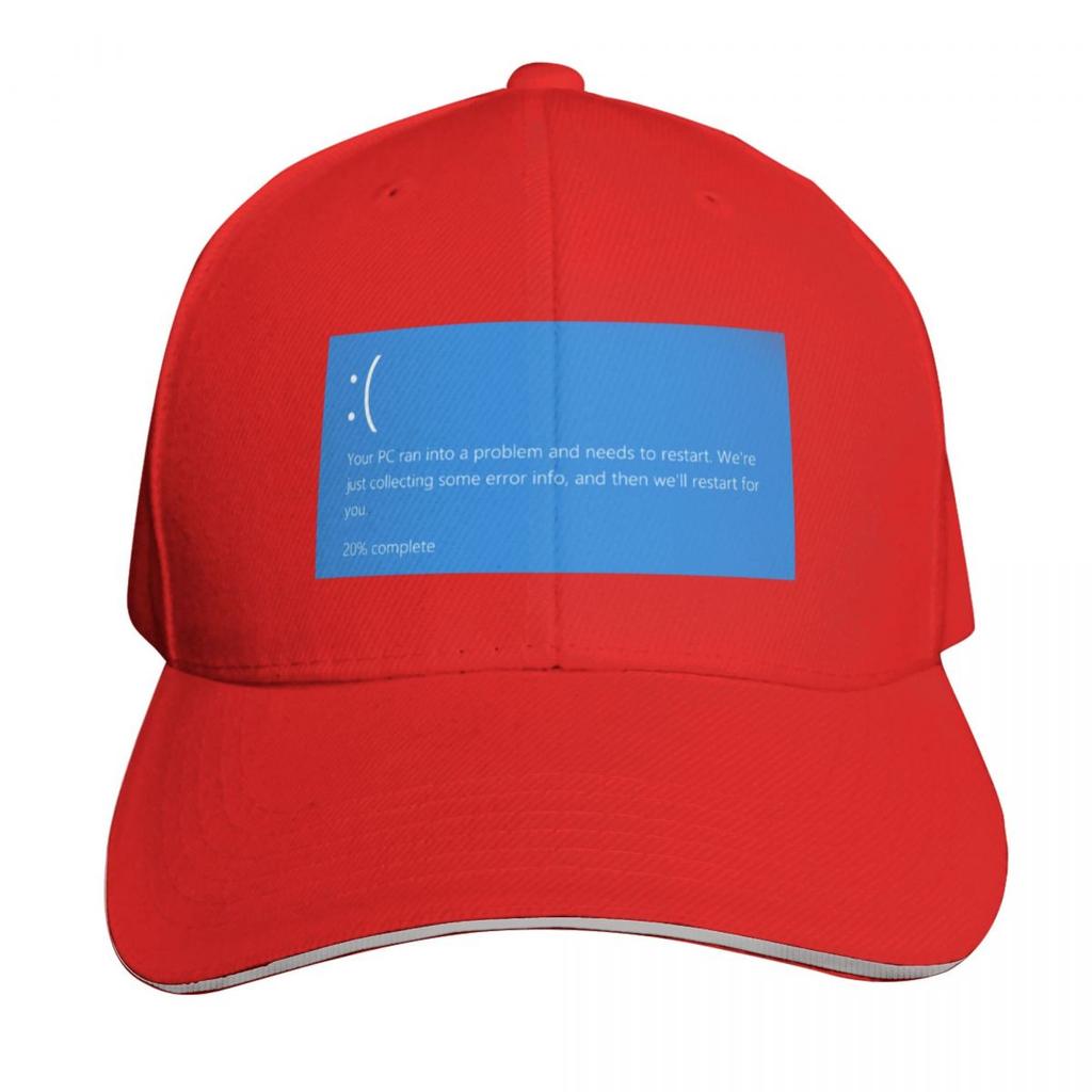 Blue screen Baseball Cap Mountaineering Horse Hat Hat Unisex For The Sun funny hat Womens Golf Clothing Unisexs