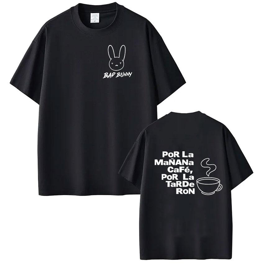

Bad Bunny DTMF Album Tshirt for Men and Women Taking More Photos Luxury Fashion Hip Hop Style Super Street Headwear Y2K S