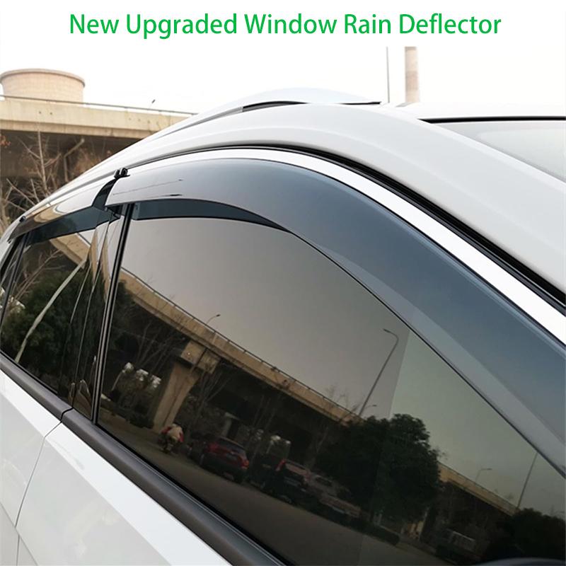 Window Visor for Maxus T90 T60 MAX Bi-turbo Tornado 90 MG Extende Rain Eyebrow Shelter Vent Awning Deflector Guard Accessories