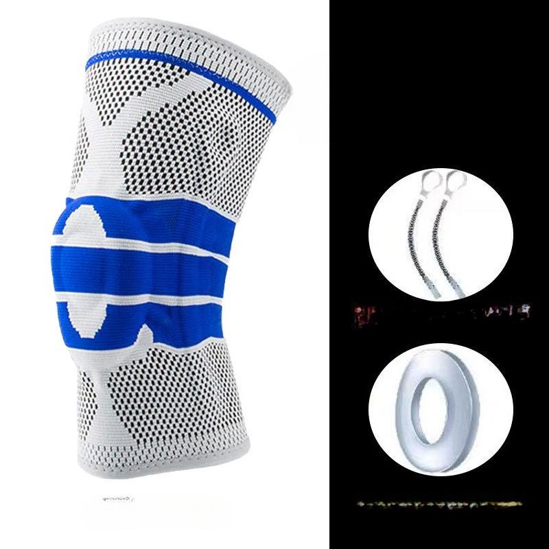 

New Spring Support Silicone Knee Pads Basketball Knee Pads Running and Cycling Mountaineering Spring Sports Knee Pads