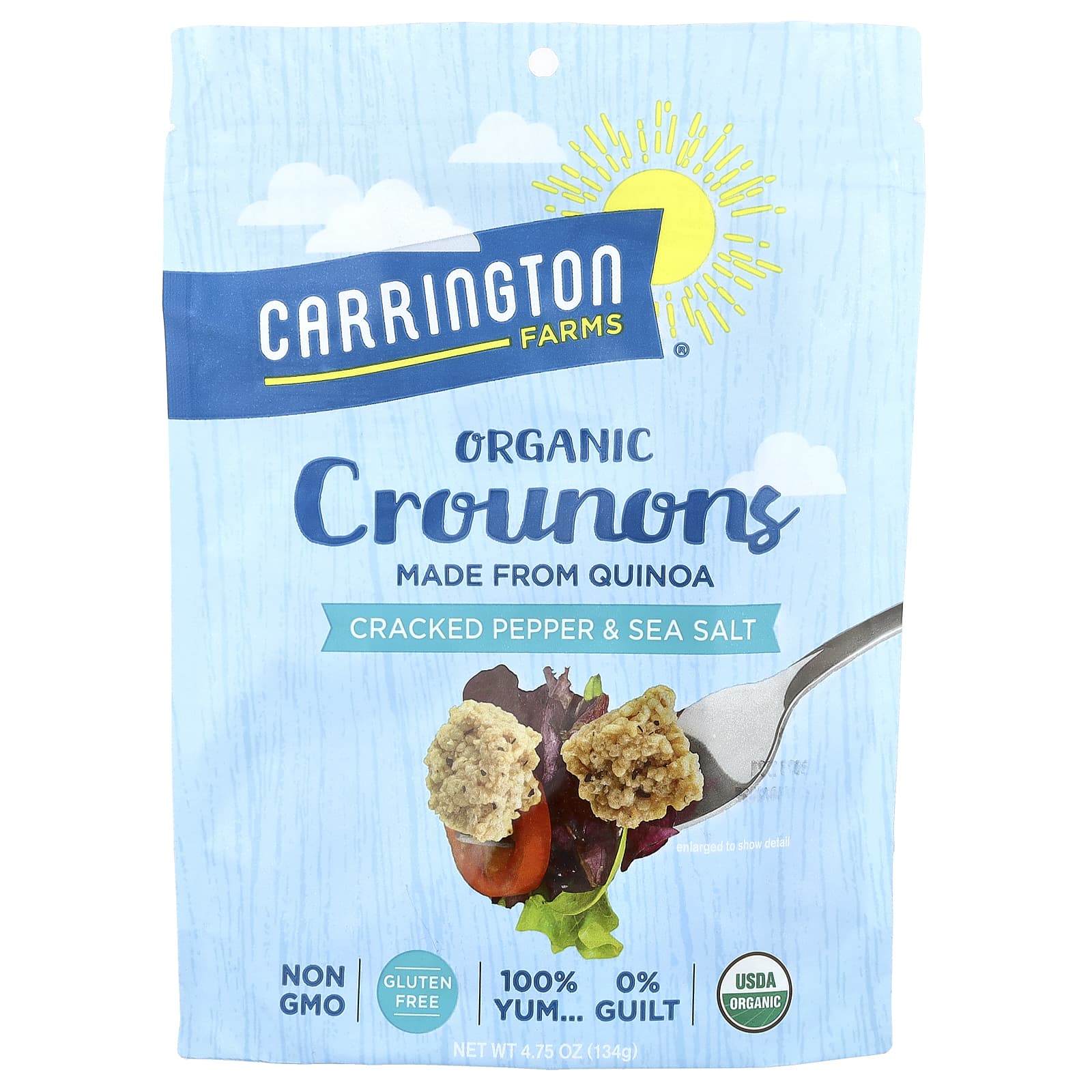 

Carrington Farms, organic crunone, red pepper powder, sea salt, 134 g (4.75 oz)