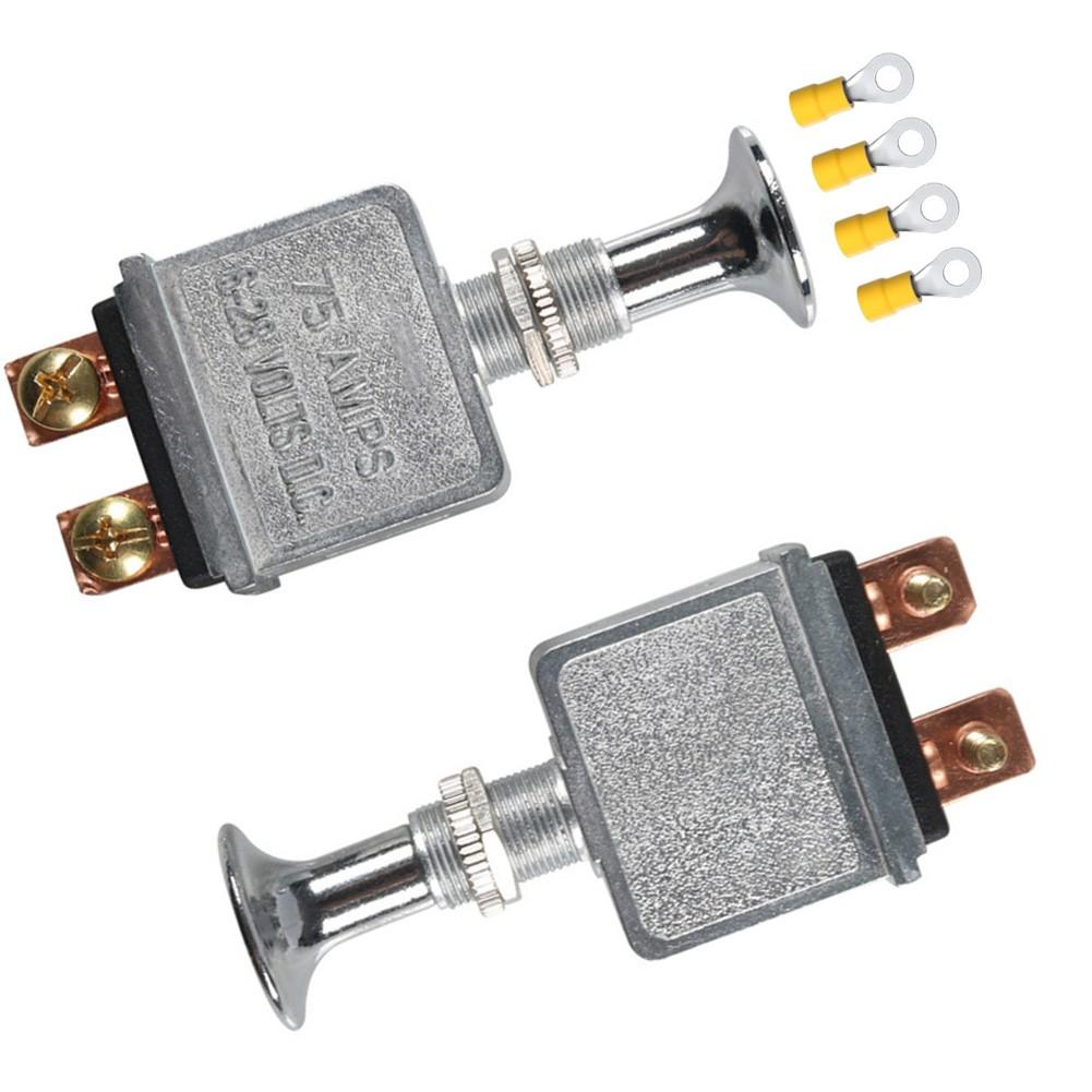2 Position SPST 75 Amp Switch Heavy Duty Switch Push Pull Switch