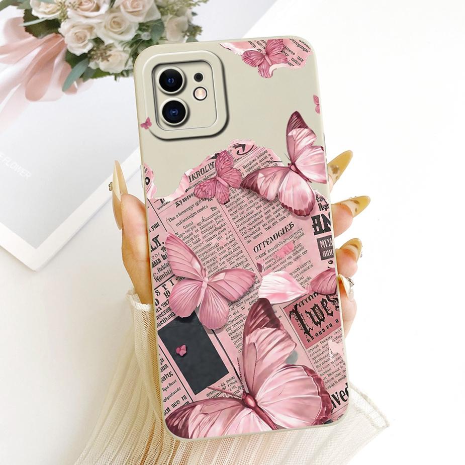 For Apple iPhone 12 Pro Case iPhone12 Mini Cute Cat Cartoon Cover Soft TPU Phone Case For iPhone 12 Pro Max iPhone12 Fundas Bags