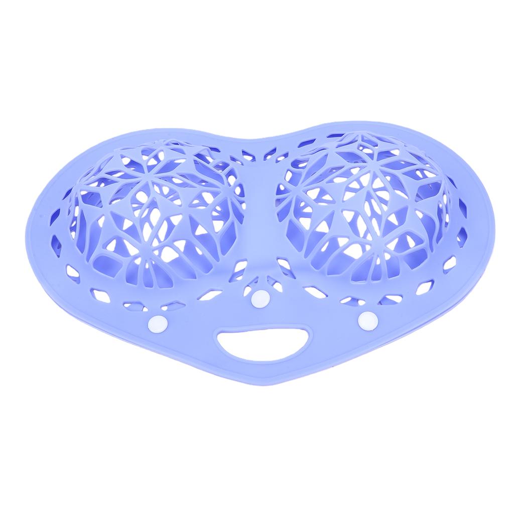 Silicone Bra Washing Bag Mesh Bra Underwear Laundry Lingerie Bag Delicates Garment Protector Purple