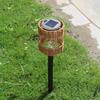 Solar Rattan Pot Garden Stake Light