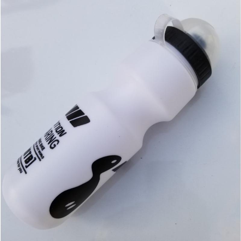 Sports Water Bottle, Mountain Bike Sports PC Water Bottle with Dust Cover 750ml белый