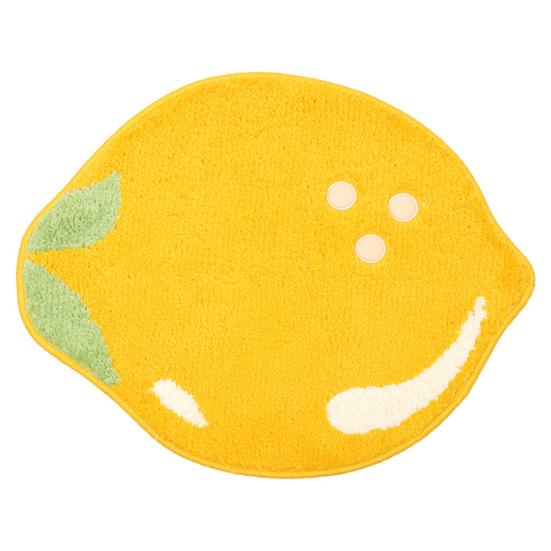 

Супер мягкий лохматый пушистый ковер ярких цветов в форме фруктов, плюшевые коврики, противоскользящая основа, пушистый коврик для комнаты, аксессуары для дома Lemon