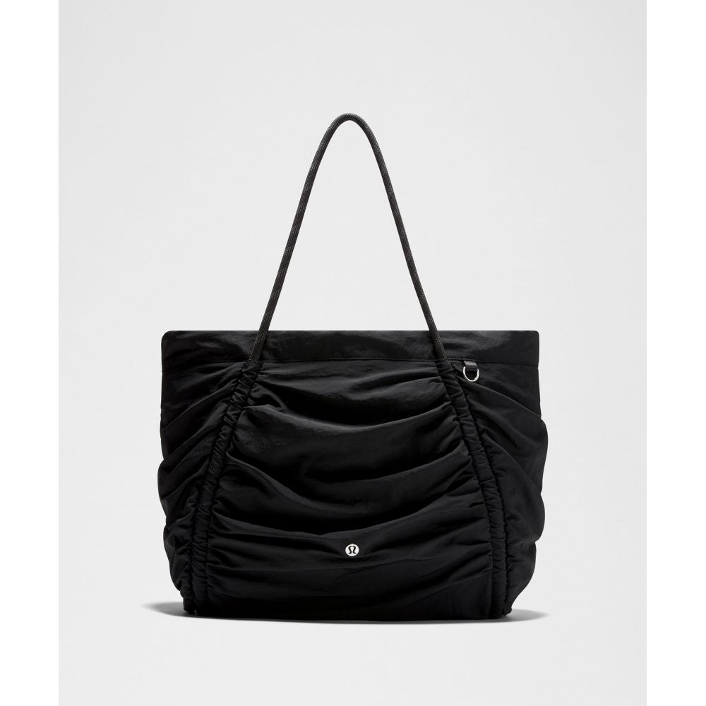 Lululemon Lucid Tote Bag 24L Blk Slvr