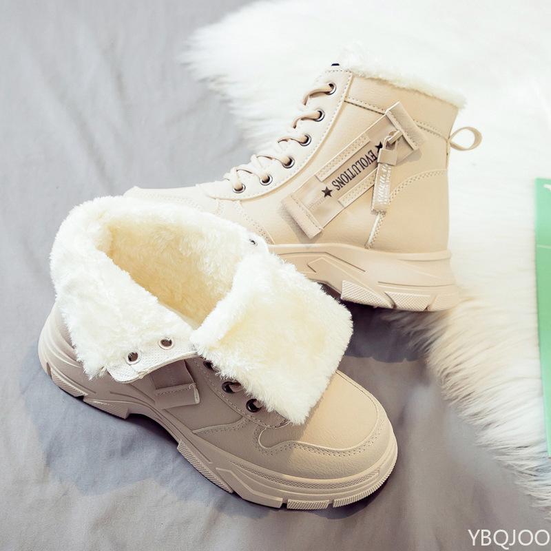 Winter Warm Snow Boots Women's Versatile New Simple Comfortable Daily Casual Anti Slip Wear Resistant Women's Short Boots