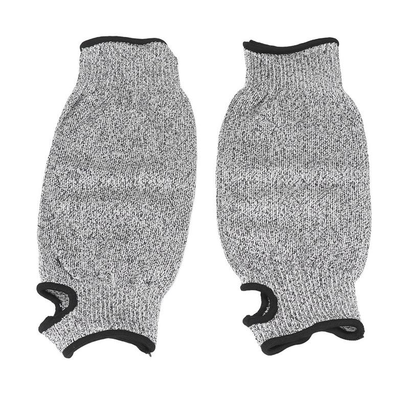 HPPE Cut Protection Arm Sleeves Flexible Comfortable Safety Arm Guard Washable Heavy Duty Protective Forearm Guards